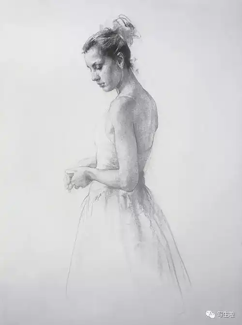 精彩至极列宾美院绘画系教授布洛欣素描油画作品集