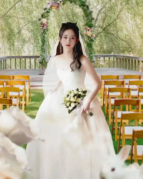 这18位女星的婚纱照太美了,都说女人最美是出嫁时,果然诚不欺我