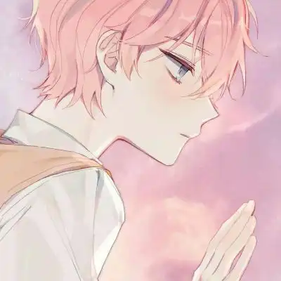 动漫情头那女孩对我说