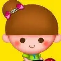 非主流卡通丸子头头像女生