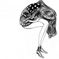 带自作多情四字图黑白微信头像图片大全