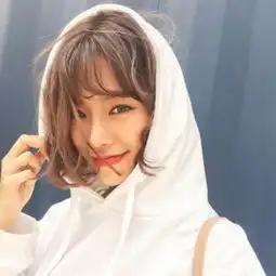 堆糖甜美女神头像美丽女生长发头像