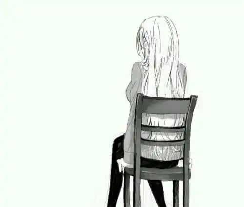 女生背影或靠墙头像,真人动漫都可以