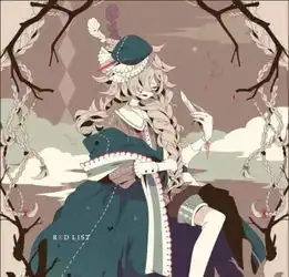 插画设计脱下阴暗装束的哥特少女也变得灵动起来
