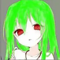 全绿色头像女生霸气微信头像图片大全