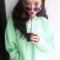 时尚霸气女生qq个性头像最新戴墨镜的微信头像