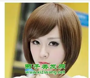 女生韩式短发波波头图片简单清爽又个性