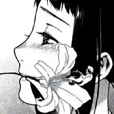 丧气头像黑白丧气女生头像动漫