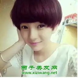 个性女生沙发发质短发发型图片