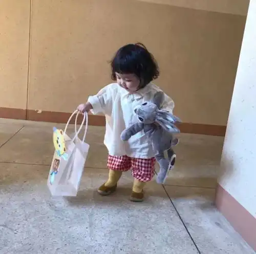 萌娃头像女搞怪小孩孩子