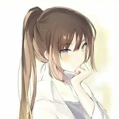 动漫头像女生唯美长发不饮烈喉酒不等不归人