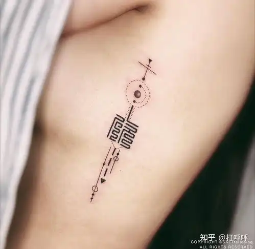 现代与古风之美,九叠篆纹身关中书纹身推荐第1期