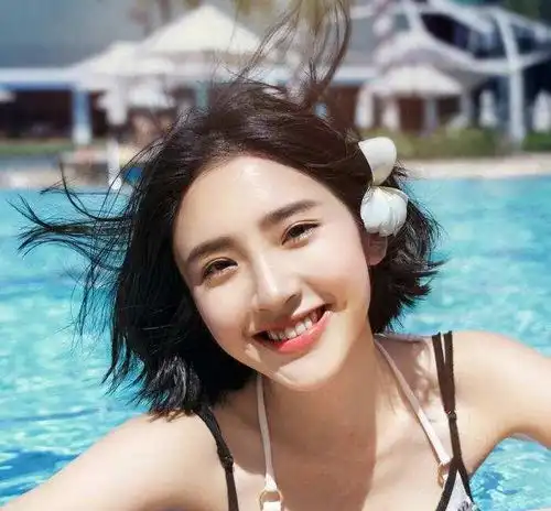 娱乐圈中九位短发女星,迪丽热巴都只能排在她后面