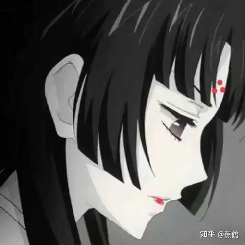 高颜值冷御姐头像暗黑头