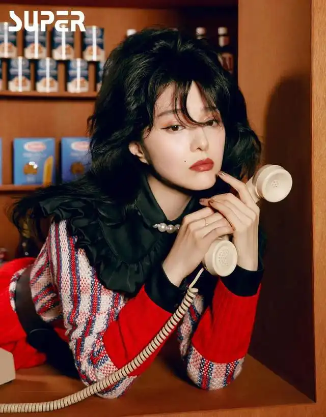 范冰冰新刊不敢认靠点痣增加美感却无辨识度,装嫩太明显啦