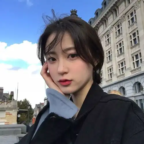 qq女生头像绿色小清新女