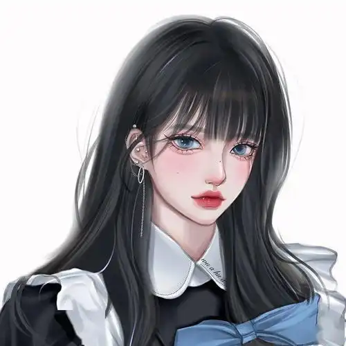 高颜值冷御姐头像暗黑头