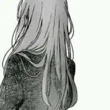 高冷女生头像黑白背影动