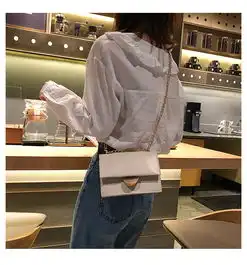 纪蔻高级感包包洋气质感单肩包2019新款潮chic链条包斜挎包女百搭ins