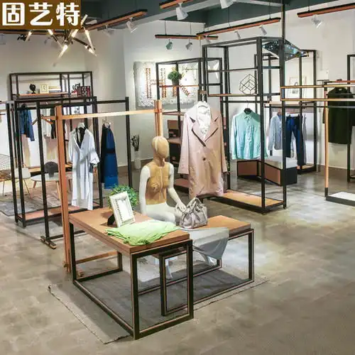 女装店装修货架