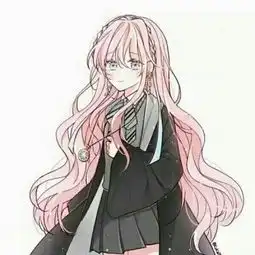 手绘头像女生唯美气质