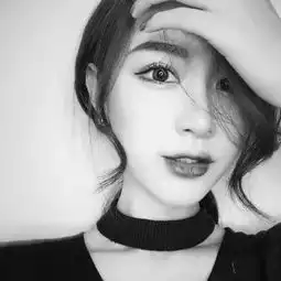 女生头像黑白女生头像伤感霸气