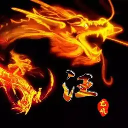 霸气头像中国龙姓氏头像