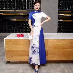 显身高,又苗条的旗袍款式,女人见了都动心