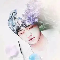 神仙玩水彩台湾插画师笔下的爱豆帅出新高度,追星女...