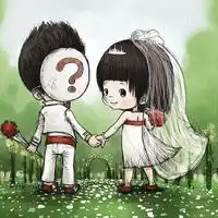 手绘小女孩儿可爱头像