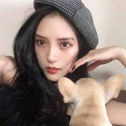 最流行的女生微信头像,冷酷的眼神霸气又有气质的