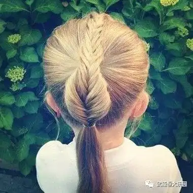 小美女扎发发型图片,美美哒