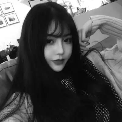 霸气女生黑白头像,做个不一样的酷比女人