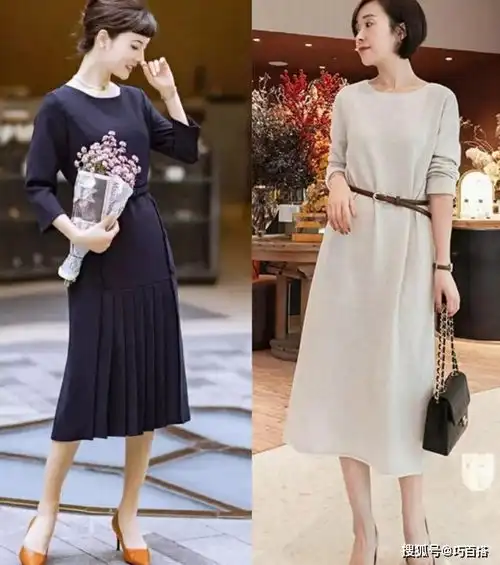 中年女人建议尝试黑白配,简单干净的时尚潮流,优雅又气质