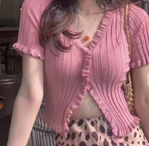 ins粉色系女生头像