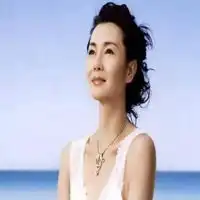 中年精致女人头像风景
