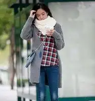 秋冬季九款时髦围脖搭配
