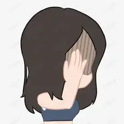 捂脸女孩素材图片免费下载高清装饰图案png千库网图片编号7305198