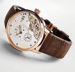 露的漂亮品鉴格拉苏蒂最新偏心机芯倒置腕表