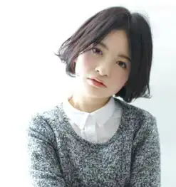 短发小美女图片头像动态