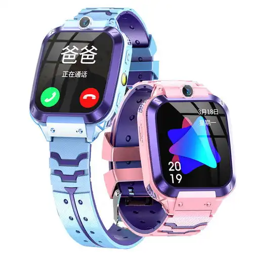智能儿童电话手表防水学生手表带定位多功能睿智小天才交友男女孩