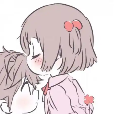 卡通情侣头像可爱一对,沉淀期待未来