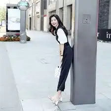 连体裤女2021年夏季新款女装高腰显瘦网红连衣裤雪纺阔腿连体套装