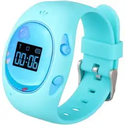 纽曼嗨嗨兔k3蓝色儿童电话手表智能手表关爱小天才360度防护gps跟踪防丢定位通话智能手表手环腕表智能手表产品图片1it168