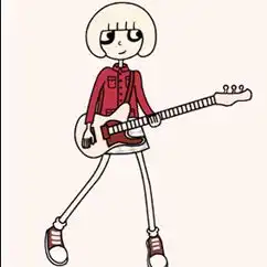 简笔女生头像