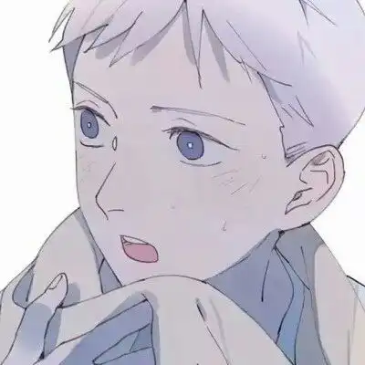 男生动漫头像失恋落泪