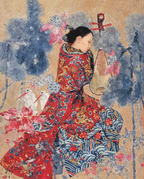 当代实力派旅法画家王俊英油画精品欣赏