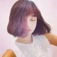 一张短发侧脸的图片求这张图片的原图