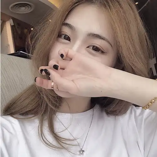 qq头像女生黑白酷夜色真美