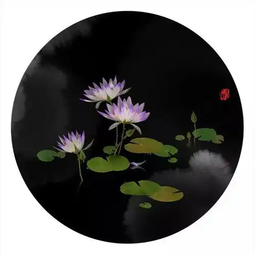 中年妇女微信头像好运中